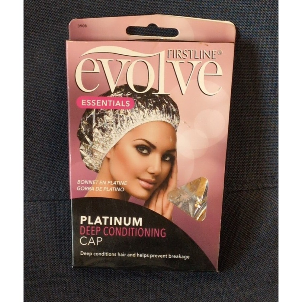 FIRSTLINE Evolve Essentials Platinum Deep Conditioning Cap NIP